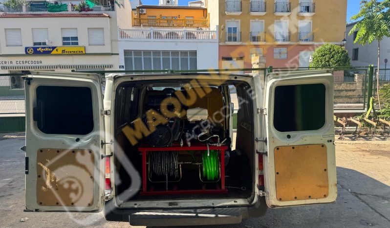 EQUIPO DE DESATASCOS Y SUCCIÓN 800 + 400 LITROS DE 35 CV PARA FURGÓN lleno