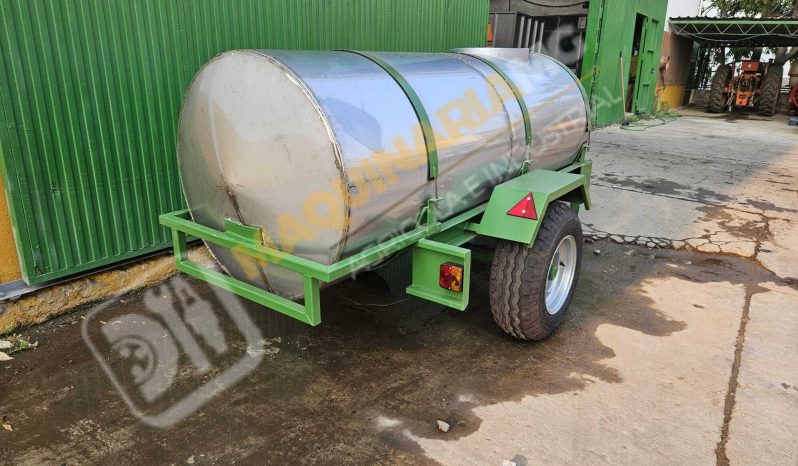EQUIPO DE EXTINCIÓN DE INCENDIOS DE ACERO INOXIDABLE 2000 LITROS lleno