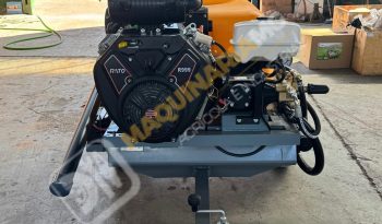 EQUIPO DE LIMPIEZA DE LARGO ALCANCE CON 35 CV  Y ENROLLADOR DE 150 M lleno
