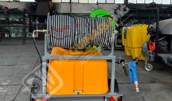 EQUIPO DE LIMPIEZA DE LARGO ALCANCE CON 35 CV  Y ENROLLADOR DE 150 M lleno
