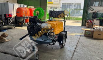 EQUIPO DE LIMPIEZA DE LARGO ALCANCE CON 35 CV  Y ENROLLADOR DE 150 M lleno