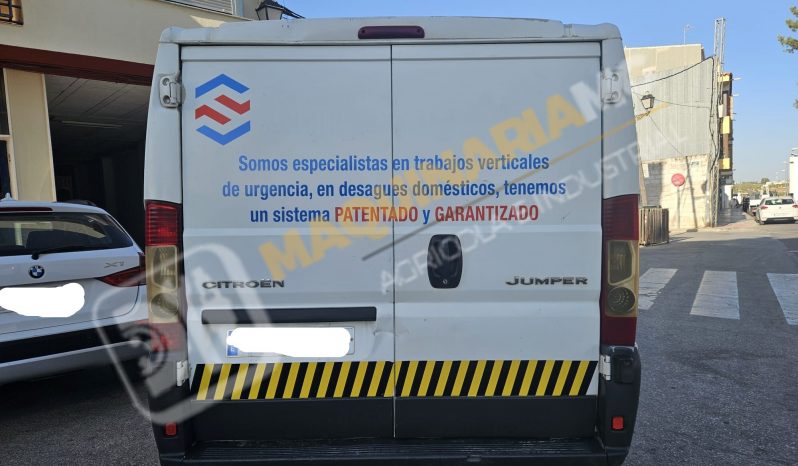 FURGÓN CITROEN JUMPER CON EQUIPO DE DESATASCOS DE 25 O DE 35 CV lleno