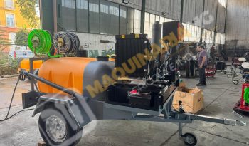 EQUIPO DE LIMPIEZA CON AGUA CALIENTE 300 BARES lleno