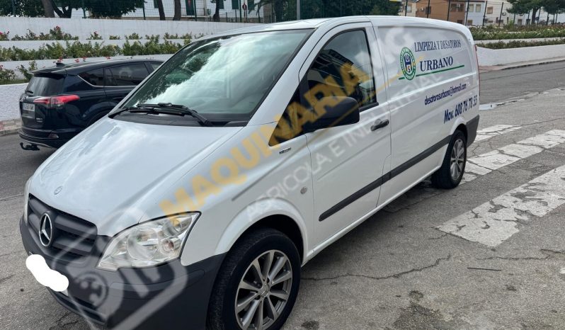 FURGONETA VITO CON EQUIPO DE DESATASCOS DE 35 CV lleno