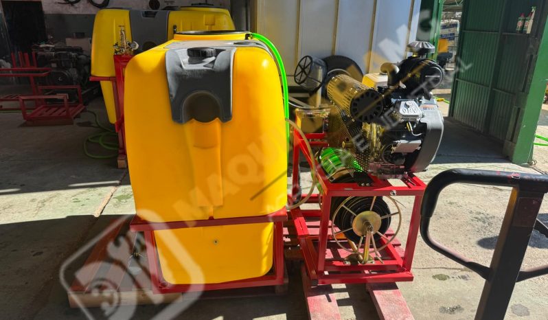 EQUIPO LIMPIEZA Y DESINFECCIÓN GRIPE AVIAR lleno