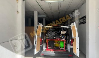 FURGÓN VITO CON EQUIPO DE DESATASCOS DE 35 CV lleno
