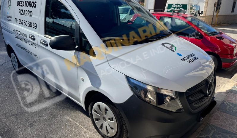 FURGÓN VITO CON EQUIPO DE DESATASCOS DE 35 CV lleno