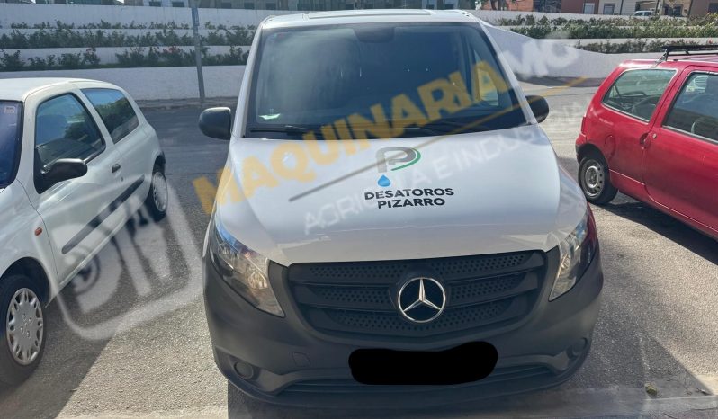 FURGÓN VITO CON EQUIPO DE DESATASCOS DE 35 CV lleno