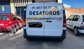 FURGÓN VITO CON EQUIPO DE DESATASCOS DE 35 CV lleno