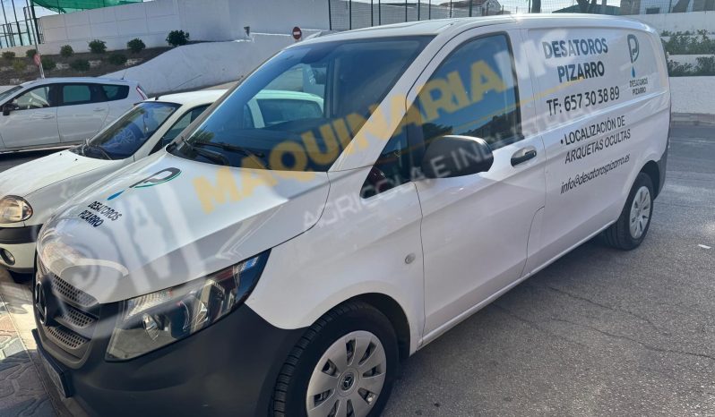 FURGÓN VITO CON EQUIPO DE DESATASCOS DE 35 CV lleno