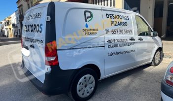 FURGÓN VITO CON EQUIPO DE DESATASCOS DE 35 CV lleno