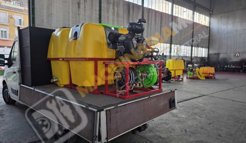 EQUIPO DESATASCOS 35 CV 1000 + 1000 LITROS lleno
