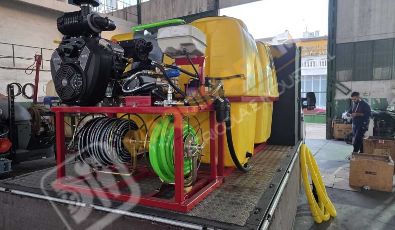 EQUIPO DESATASCOS 35 CV 1000 + 1000 LITROS lleno