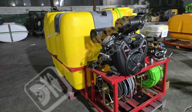 EQUIPO DE DESATASCOS Y SUCCIÓN 800 + 800 L CON MOTOR DE 35 CV lleno