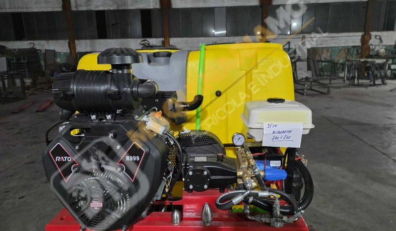 EQUIPO DE DESATASCOS Y SUCCIÓN 800 + 800 L CON MOTOR DE 35 CV lleno