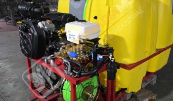 EQUIPO DE DESATASCOS Y SUCCIÓN 800 + 800 L CON MOTOR DE 35 CV lleno