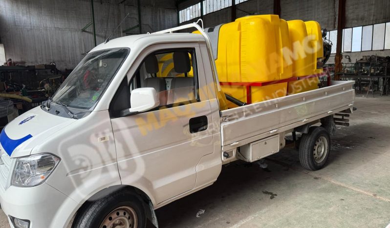 EQUIPO DE LIMPIEZA, SUCCIÓN Y DESATASCOS 800 + 800 LITROS 35 CV lleno
