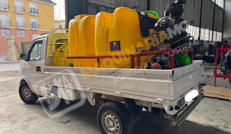 EQUIPO DE LIMPIEZA, SUCCIÓN Y DESATASCOS 800 + 800 LITROS 35 CV lleno