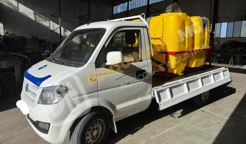 EQUIPO DE LIMPIEZA, SUCCIÓN Y DESATASCOS 800 + 800 LITROS 35 CV lleno