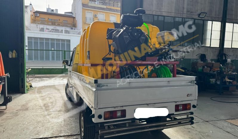 EQUIPO DE LIMPIEZA, SUCCIÓN Y DESATASCOS 800 + 800 LITROS 35 CV lleno