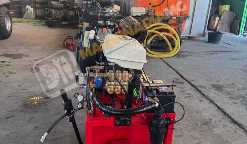 EQUIPO AUTÓNOMO DE 35 CV DESATASCOS CON ENROLLADOR ELÉCTRICO lleno