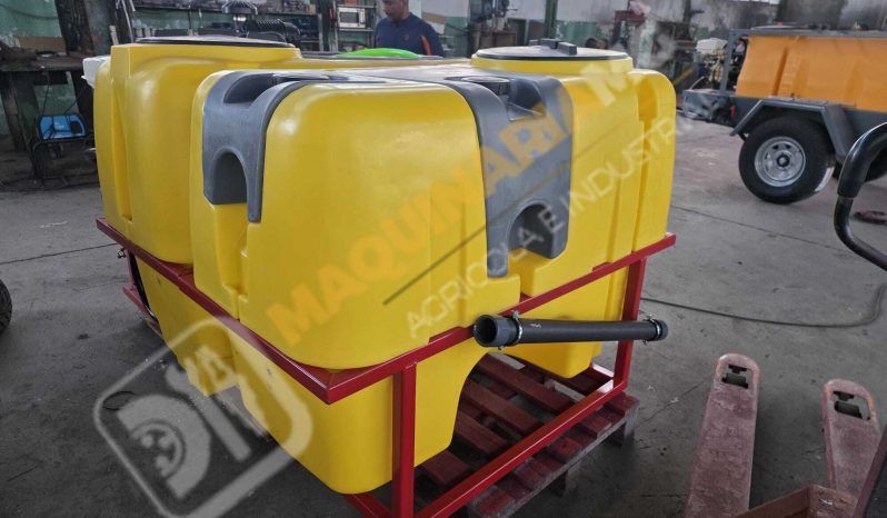 EQUIPO SUCCIÓN Y DESATASCOS 600 + 600 LITROS lleno