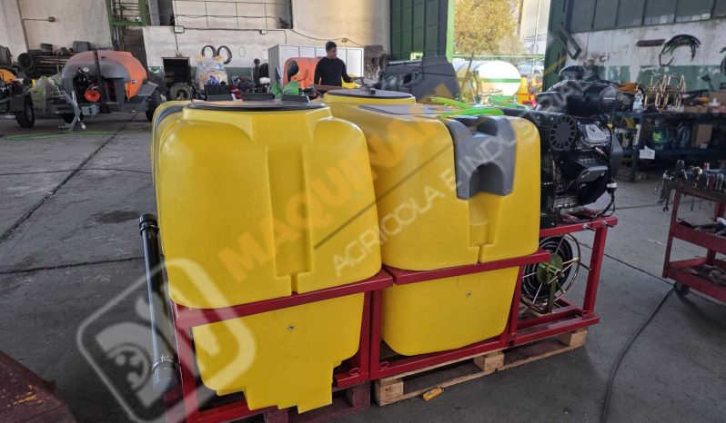 EQUIPO SUCCIÓN Y DESATASCOS 600 + 600 LITROS lleno