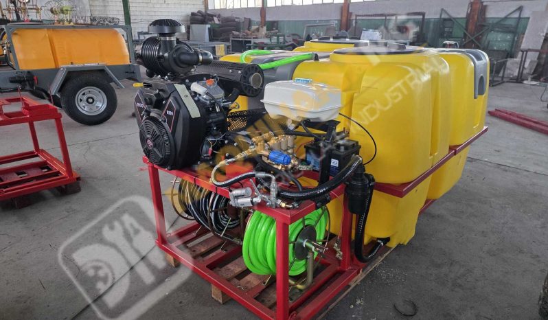 EQUIPO SUCCIÓN Y DESATASCOS 600 + 600 LITROS lleno