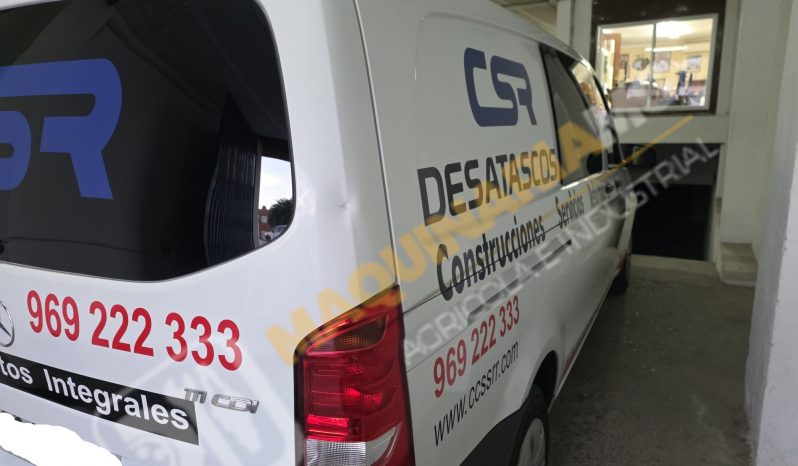 FURGONETAS CON EQUIPOS DE DESATASCOS lleno