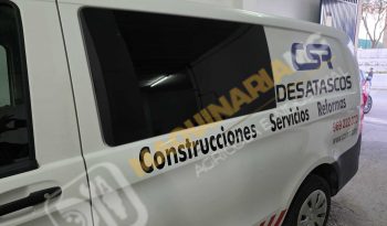 FURGONETAS CON EQUIPOS DE DESATASCOS lleno