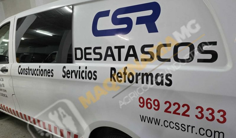 FURGONETAS CON EQUIPOS DE DESATASCOS lleno