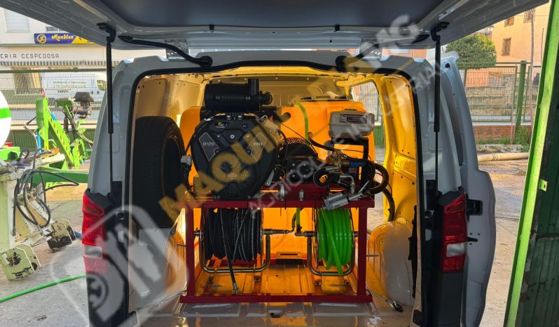 FURGONES VITO PARA DESATASCOS, LIMPIEZA Y SUCCIÓN lleno