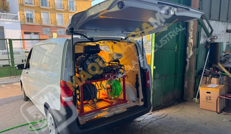 FURGONES VITO PARA DESATASCOS, LIMPIEZA Y SUCCIÓN lleno