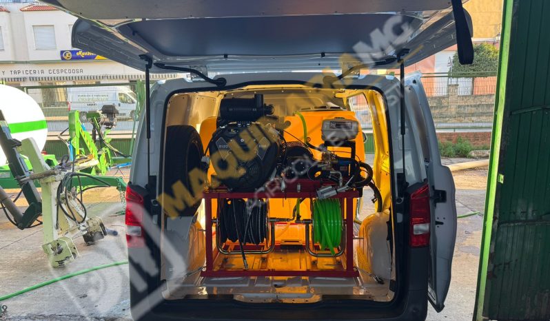 FURGONES VITO PARA DESATASCOS, LIMPIEZA Y SUCCIÓN lleno