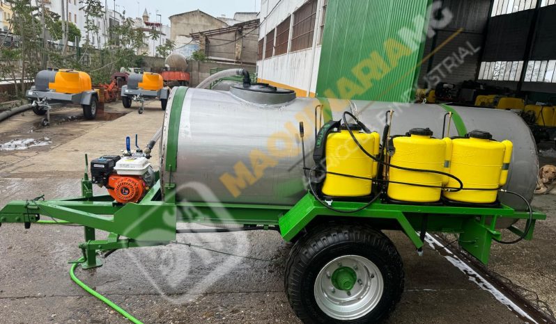 EQUIPO DE EXTINCIÓN DE INCENDIOS 2000 LITROS lleno