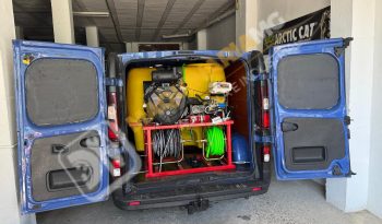 OPEL VIVARO + EQUIPO DE DESATASCOS Y SUCCIÓN DE 35 CV 800 LITROS lleno