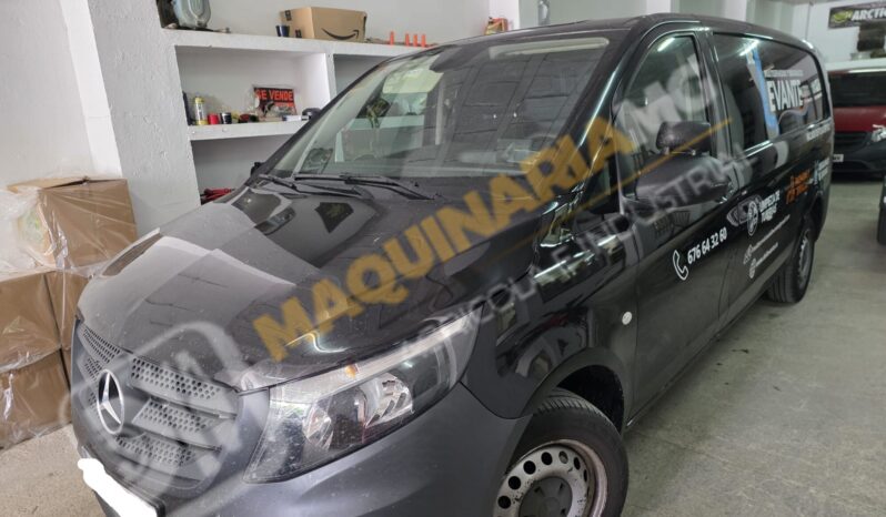 FURGONETA VITO CON EQUIPO DE DESATASCOS, LIMPIEZA Y SUCCIÓN lleno
