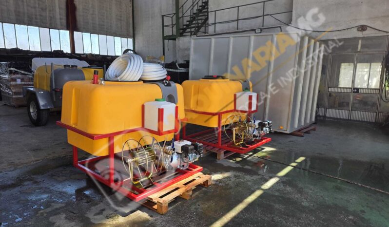 BANCADA PARA INCENDIOS 600 LITROS lleno