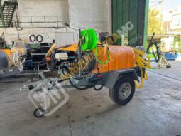 EQUIPO DESATASCOS ARRASTRADO 25 CV Y FRENO DE INERCIA CON KIT DE BOMBEROS lleno