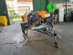 EQUIPO DESATASCOS ARRASTRADO 25 CV Y FRENO DE INERCIA CON KIT DE BOMBEROS lleno