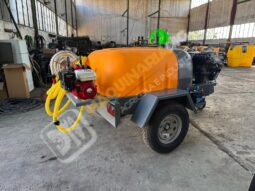 EQUIPO DESATASCOS ARRASTRADO 25 CV Y FRENO DE INERCIA CON KIT DE BOMBEROS lleno