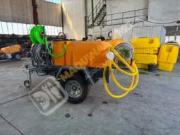 EQUIPO DESATASCOS ARRASTRADO 25 CV Y FRENO DE INERCIA CON KIT DE BOMBEROS lleno