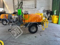 EQUIPO DESATASCOS ARRASTRADO 25 CV Y FRENO DE INERCIA CON KIT DE BOMBEROS lleno