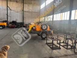 EQUIPO DE EXTINCIÓN DE INCENDIOS 1000 L CON RUEDA DE REPUESTO lleno