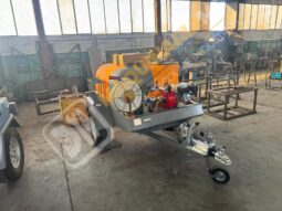 EQUIPO DE EXTINCIÓN DE INCENDIOS 1000 L CON RUEDA DE REPUESTO lleno