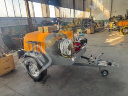EQUIPO DE EXTINCIÓN DE INCENDIOS 1000 L CON RUEDA DE REPUESTO lleno