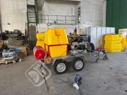 EQUIPO DIESEL 4 CILINDROS PARA LIMPIEZA Y DESATASCOS lleno