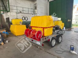 EQUIPO DIESEL 4 CILINDROS PARA LIMPIEZA Y DESATASCOS lleno
