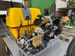 EQUIPO DIESEL 4 CILINDROS PARA LIMPIEZA Y DESATASCOS lleno