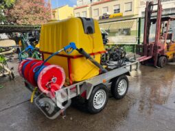 EQUIPO DIESEL 4 CILINDROS PARA LIMPIEZA Y DESATASCOS lleno